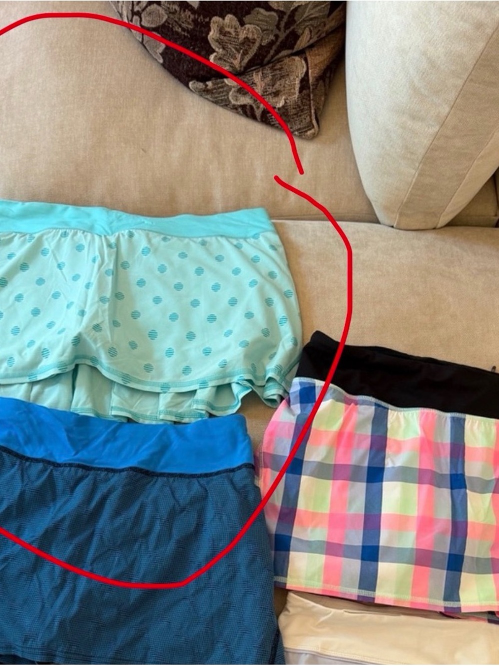 Lululemon Pace Rival Skirt, size 10 tall